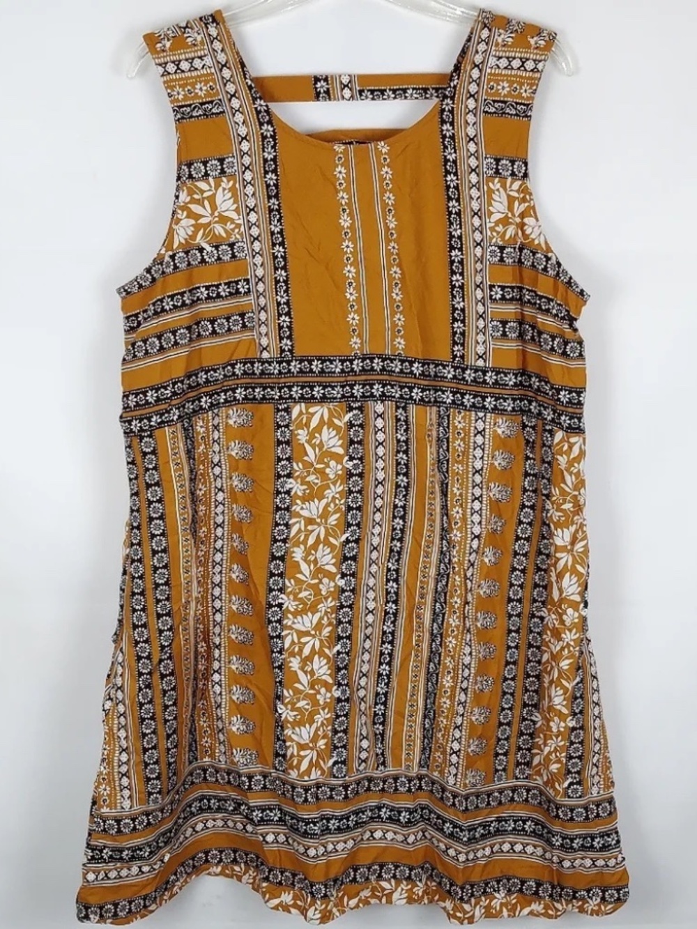 Maurices Floral Sleeveless Sundress Womens XL Bohemian Boho Going Out Western